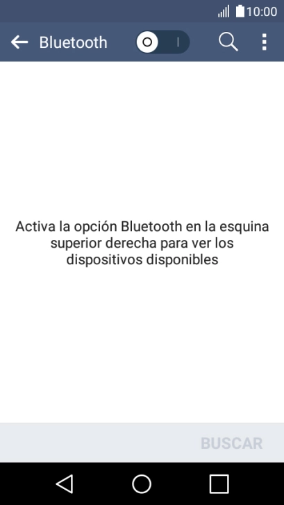 Pulsa el indicador junto a 
