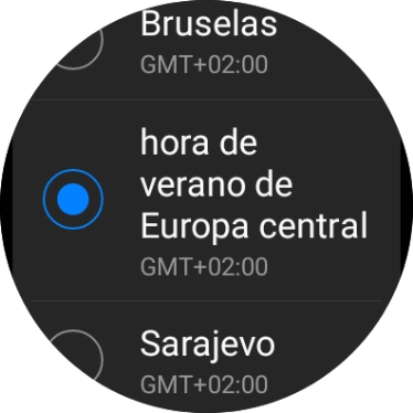 Pulsa el botón de inicio para terminar y regresar a la pantalla de inicio.
