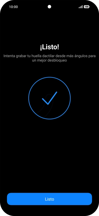 Pulsa Listo. Pulsa Listo.