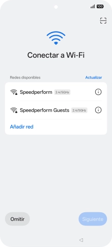 Pulsa la red wifi deseada. Pulsa la red wifi deseada.