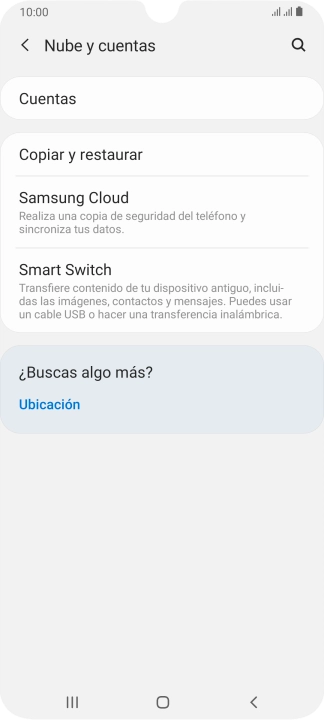 Pulsa Cuentas.