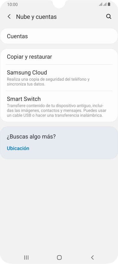 Pulsa Cuentas.