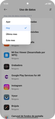 Pulsa el ajuste deseado. Pulsa el ajuste deseado.