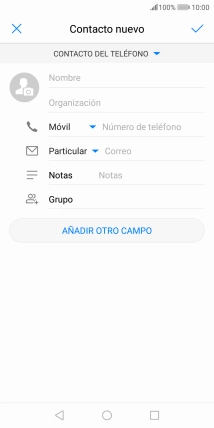 Pulsa la lista desplegable de la guía.
