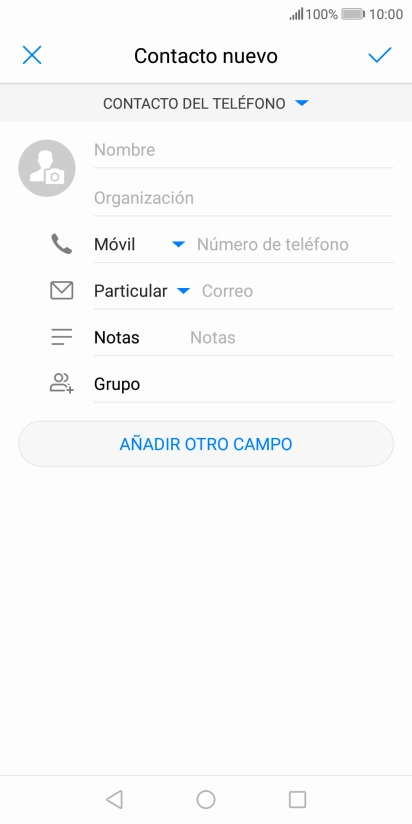 Pulsa la lista desplegable de la guía.