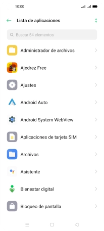 Pulsa la app deseada. Pulsa la app deseada.