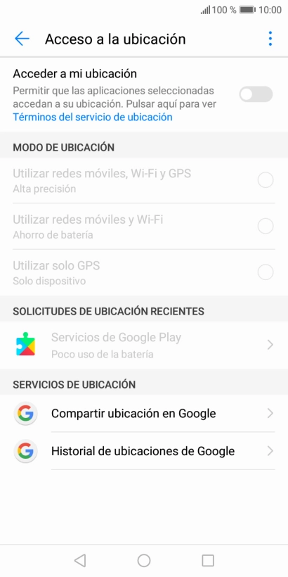 Pulsa el indicador junto a Pulsa el indicador junto a