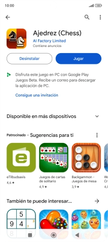 Pulsa la tecla de inicio para terminar y regresar a la pantalla de inicio. Pulsa la tecla de inicio para terminar y regresar a la pantalla de inicio.
