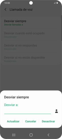Pulsa Desactivar. Pulsa Desactivar.
