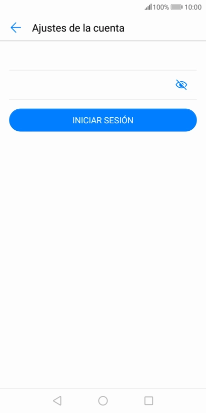 Pulsa INICIAR SESIÓN.