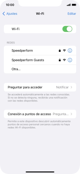 Pulsa la red wifi deseada e introduce la contraseña de esta red. Pulsa la red wifi deseada e introduce la contraseña de esta red.