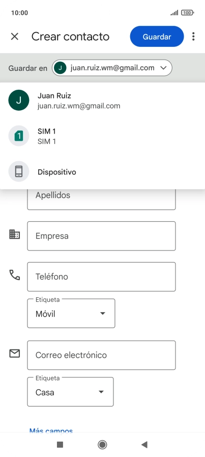 Pulsa Dispositivo. Pulsa Dispositivo.