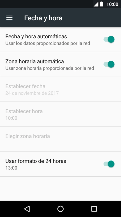 Pulsa la tecla de inicio para terminar y regresar a la pantalla de inicio.