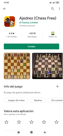 Pulsa Instalar y sigue las indicaciones de la pantalla para instalar la app. Pulsa Instalar y sigue las indicaciones de la pantalla para instalar la app.