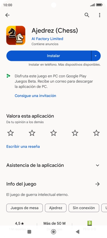 Pulsa la tecla de inicio para terminar y regresar a la pantalla de inicio.