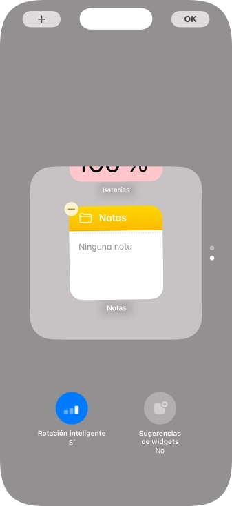 Pulsa Rotación inteligente para activar o desactivar la función. Pulsa Rotación inteligente para activar o desactivar la función.
