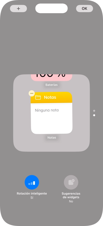 Pulsa Rotación inteligente para activar o desactivar la función. Pulsa Rotación inteligente para activar o desactivar la función.