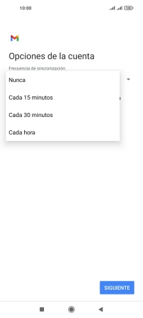 Pulsa el ajuste deseado. Pulsa el ajuste deseado.