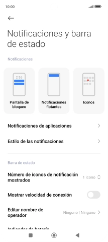Pulsa Notificaciones de aplicaciones. Pulsa Notificaciones de aplicaciones.