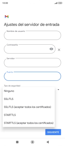 Pulsa Ninguno.