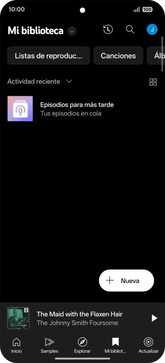 Pulsa la lista desplegable. Pulsa la lista desplegable.