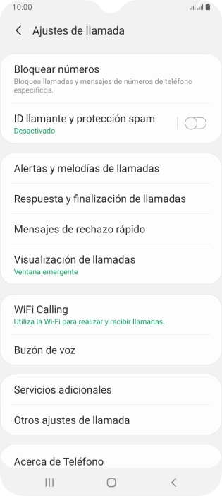 Pulsa Buzón de voz. Pulsa Buzón de voz.
