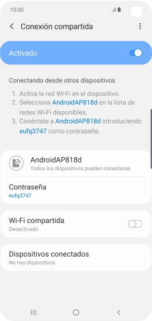 Pulsa la tecla de inicio para terminar y regresar a la pantalla de inicio. Pulsa la tecla de inicio para terminar y regresar a la pantalla de inicio.