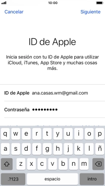 Pulsa Siguiente.