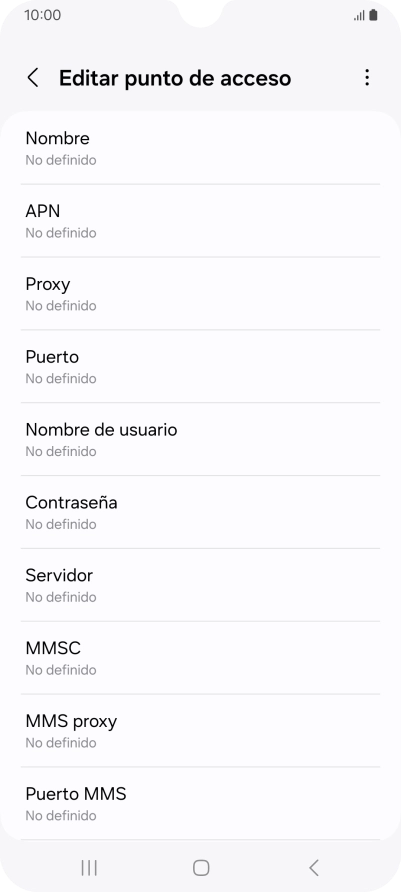 Pulsa Nombre. Pulsa Nombre.