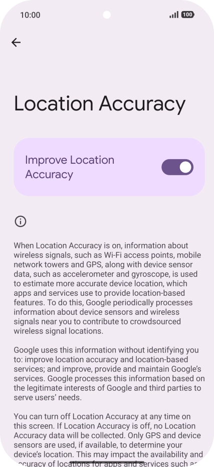 If you press the indicator next to If you press the indicator next to
