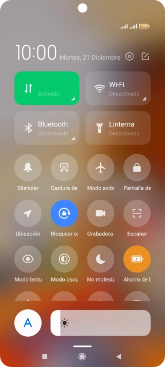 Pulsa la tecla de inicio para terminar y regresar a la pantalla de inicio. Pulsa la tecla de inicio para terminar y regresar a la pantalla de inicio.