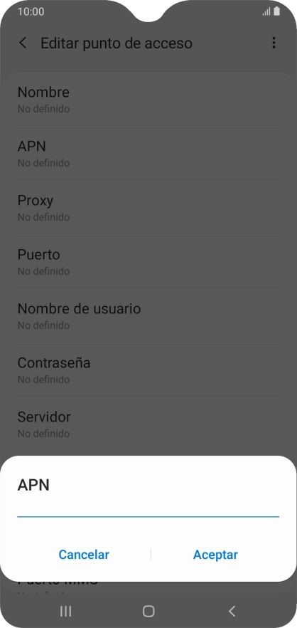 Introduce airtelwap.es y pulsa Aceptar. Introduce airtelwap.es y pulsa Aceptar.