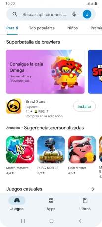 Pulsa el icono de perfil.
