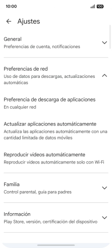 Pulsa Actualizar aplicaciones automáticamente. Pulsa Actualizar aplicaciones automáticamente.
