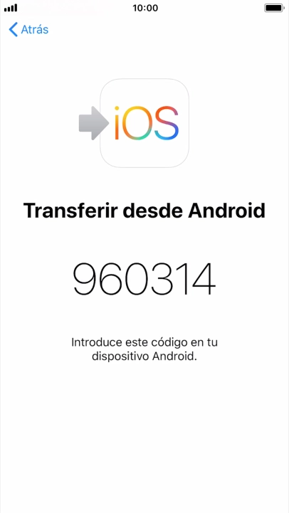 Seguir las indicaciones de la pantalla y de la app 