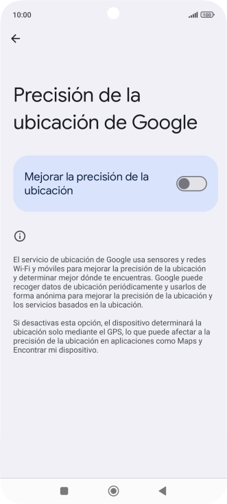 Si pulsas el indicador junto a Si pulsas el indicador junto a