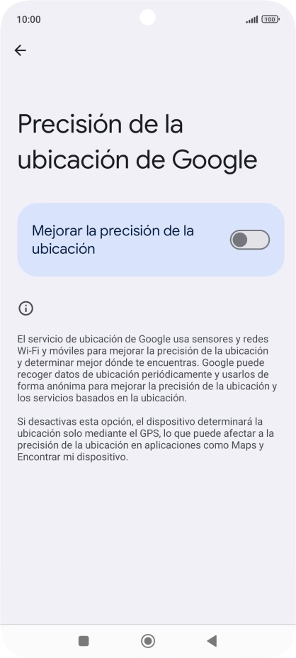 Si pulsas el indicador junto a Si pulsas el indicador junto a