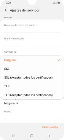 Pulsa Ninguna para desactivar la función. Pulsa Ninguna para desactivar la función.