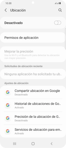 Pulsa el indicador para activar o desactivar la función. Pulsa el indicador para activar o desactivar la función.