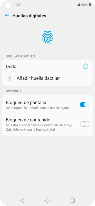 Pulsa el indicador junto a los ajustes deseados para activarlos o desactivarlos. Pulsa el indicador junto a los ajustes deseados para activarlos o desactivarlos.