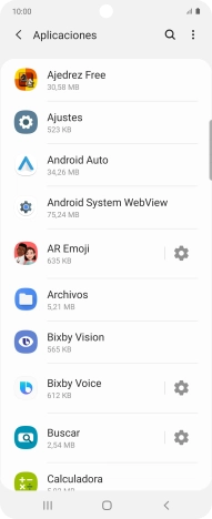 Pulsa la app deseada. Pulsa la app deseada.