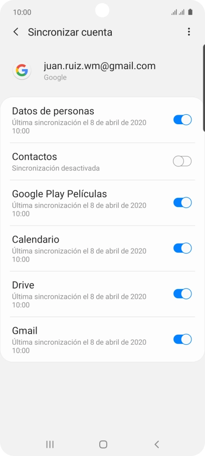Pulsa el indicador junto a Pulsa el indicador junto a