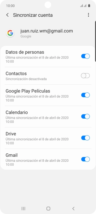 Pulsa el indicador junto a Pulsa el indicador junto a