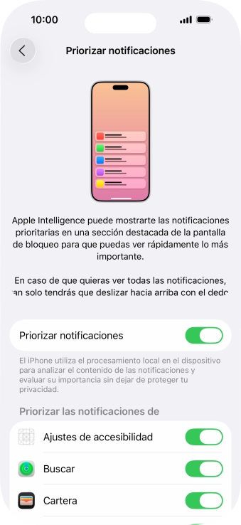 Pulsa el indicador junto a Pulsa el indicador junto a
