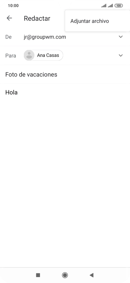Pulsa Adjuntar archivo. Pulsa Adjuntar archivo.