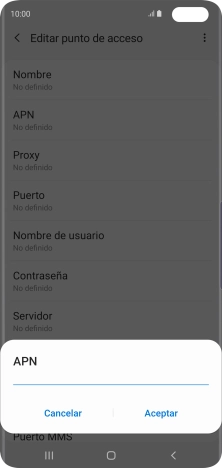 Introduce airtelwap.es y pulsa Aceptar. Introduce airtelwap.es y pulsa Aceptar.