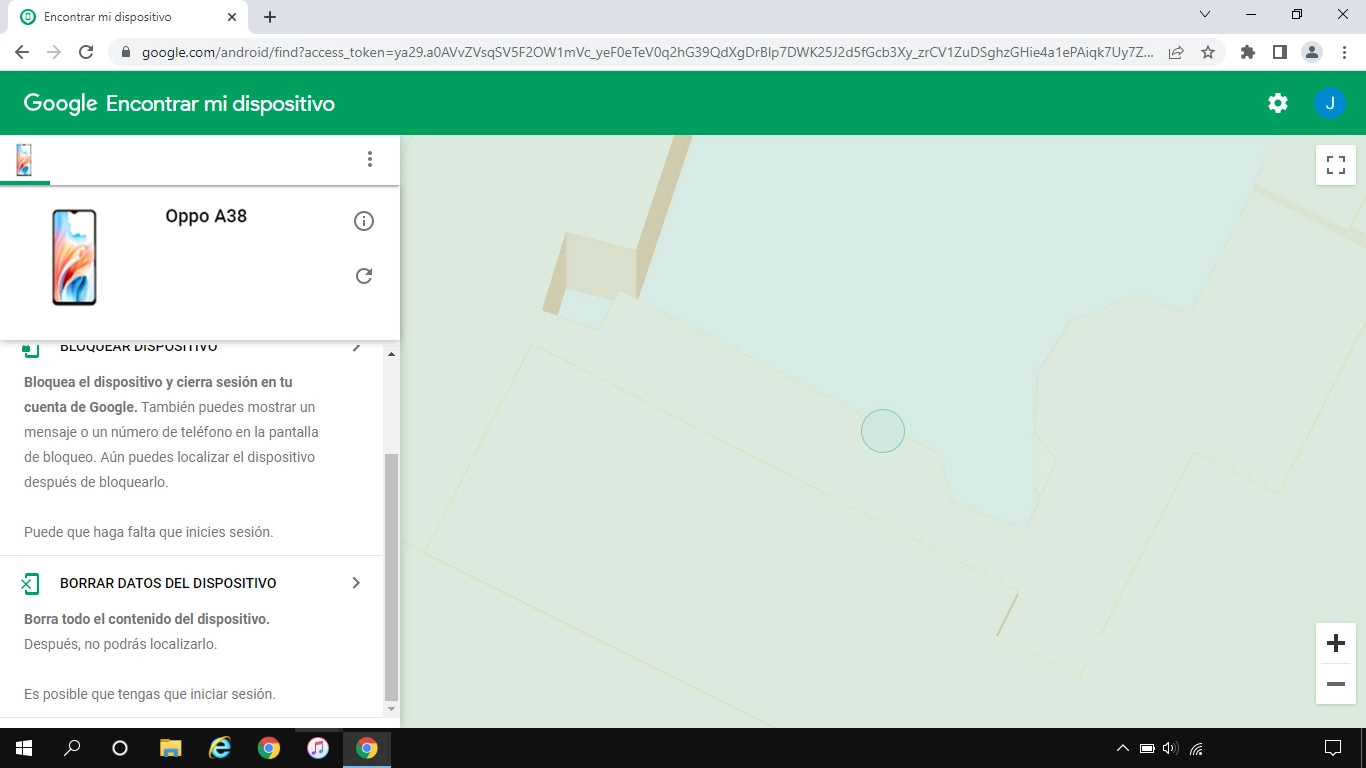Haz clic en BORRAR DATOS DEL DISPOSITIVO y sigue las indicaciones de la pantalla para eliminar todo el contenido de tu teléfono. Ten en cuenta que ya no podrás utilizar la función de 