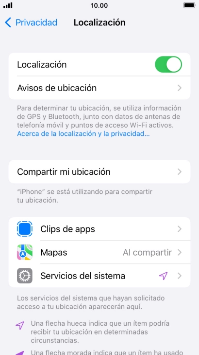 Pulsa la app deseada. Pulsa la app deseada.