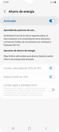 Pulsa la tecla de inicio para terminar y regresar a la pantalla de inicio. Pulsa la tecla de inicio para terminar y regresar a la pantalla de inicio.