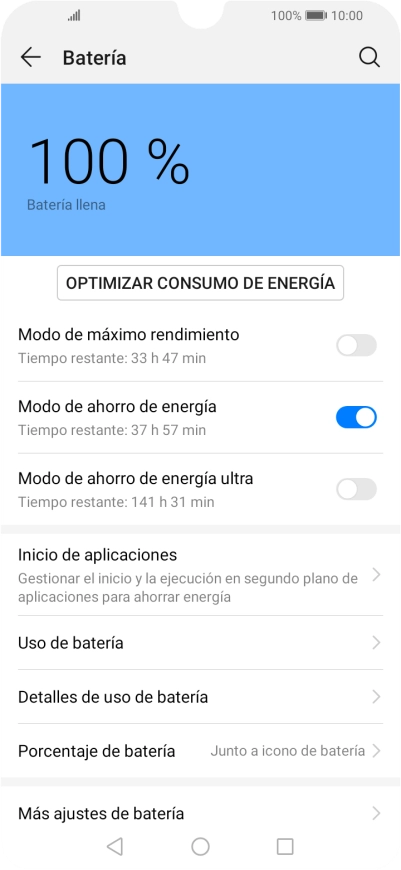 Pulsa la tecla de inicio para terminar y regresar a la pantalla de inicio. Pulsa la tecla de inicio para terminar y regresar a la pantalla de inicio.